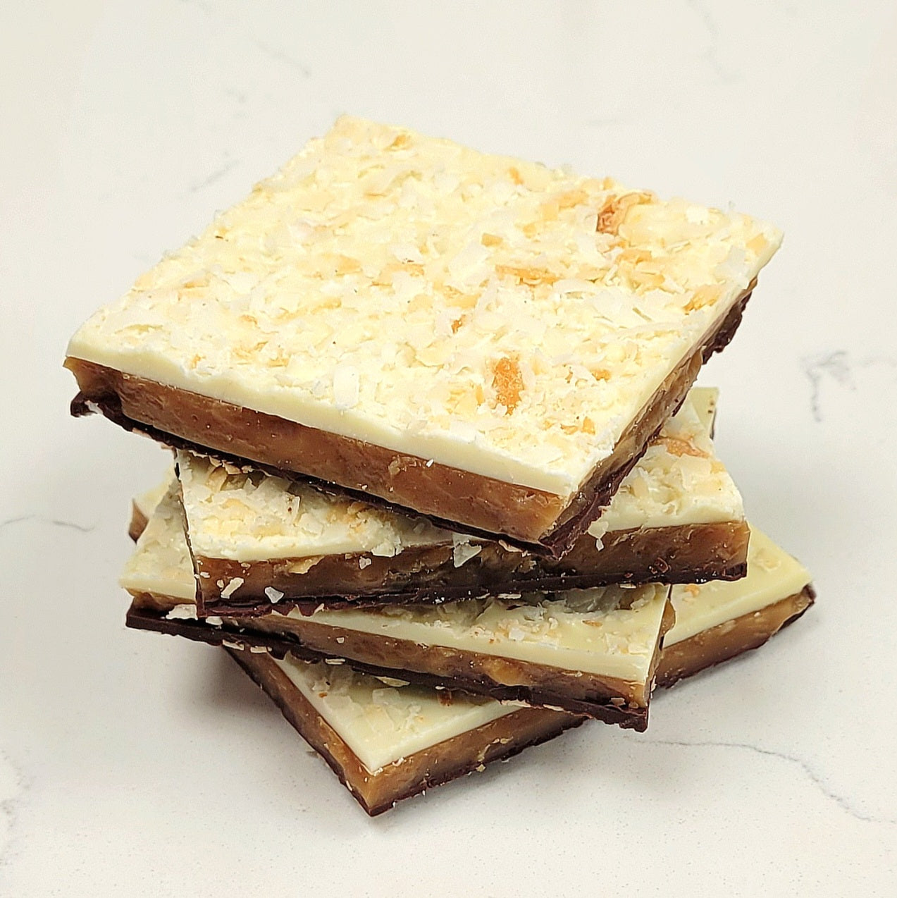 coconut macaroon toffee