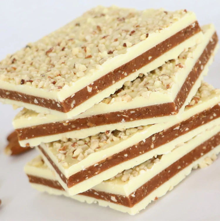 white chocolate traditional toffee
